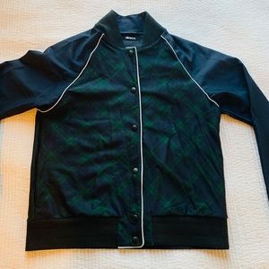 ultracor Green&Navy Checked Athletic Jacket